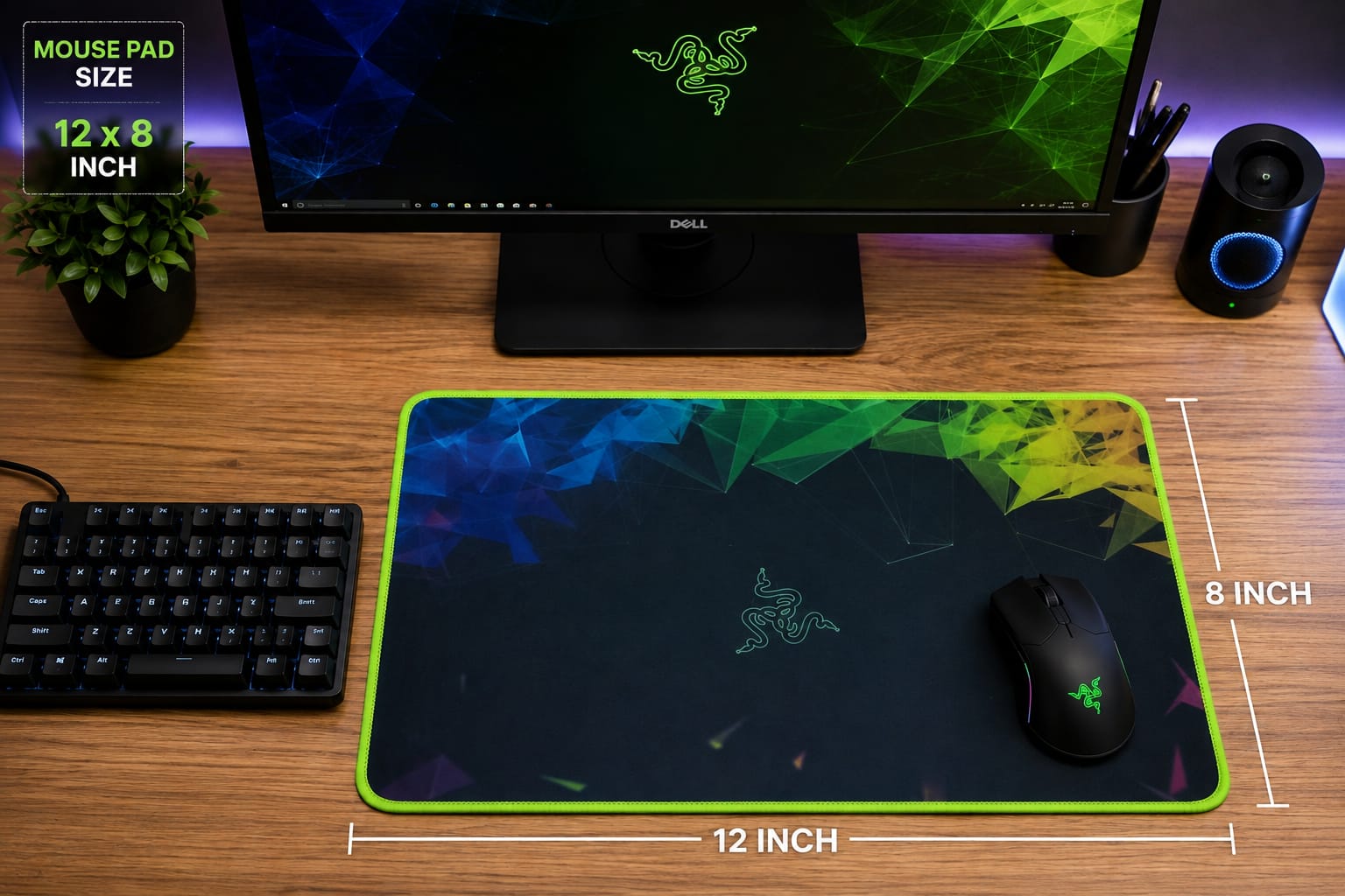 Large Mouse Pad 8x12 Inch – Smooth Extended Desk Mat for Gaming & Office 5 Large Mouse Pad 8x12 Inch
